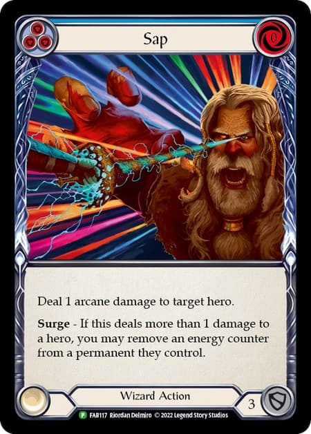 Sap (Blue) - FAB117 — Flesh and Blood: Promo Cards card