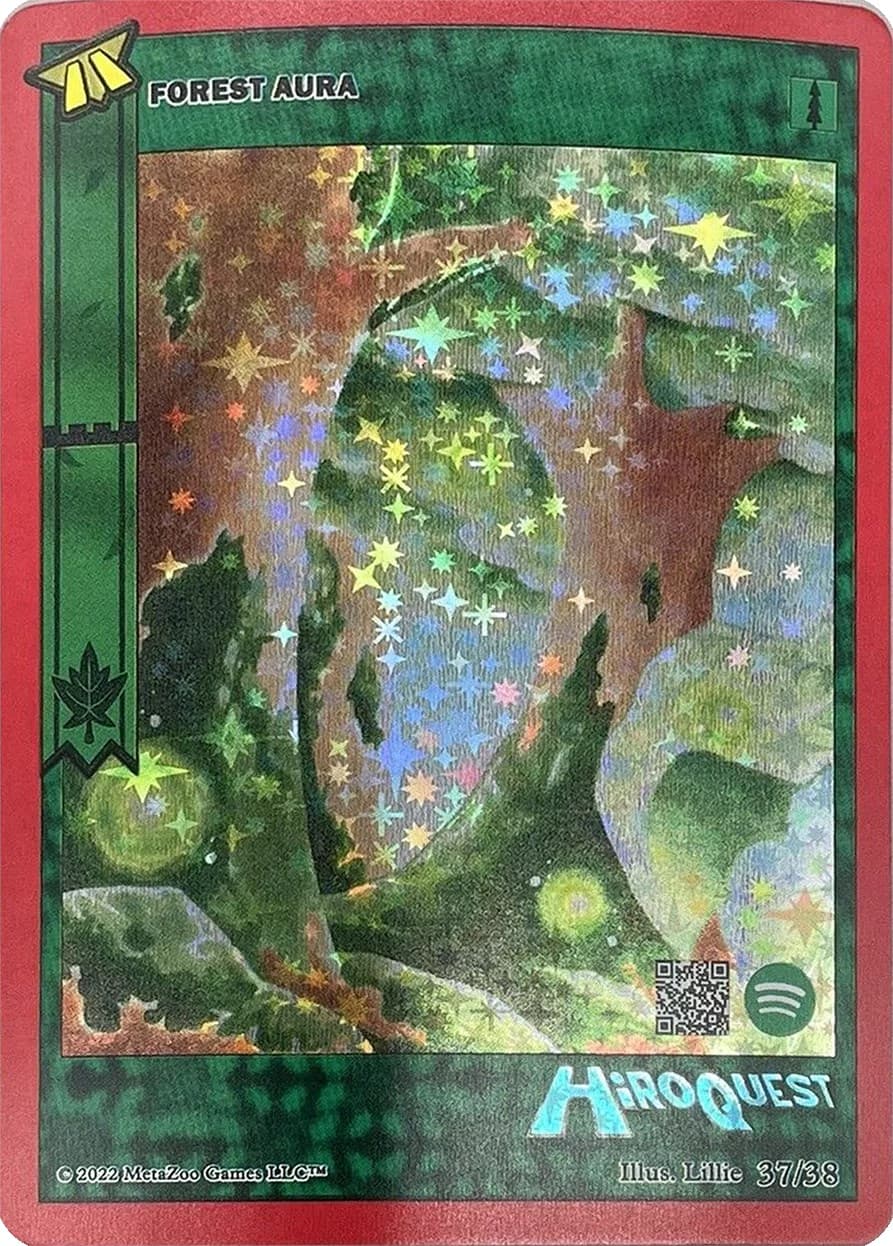 Forest Aura (Spotify) — Hiroquest 2.0 card