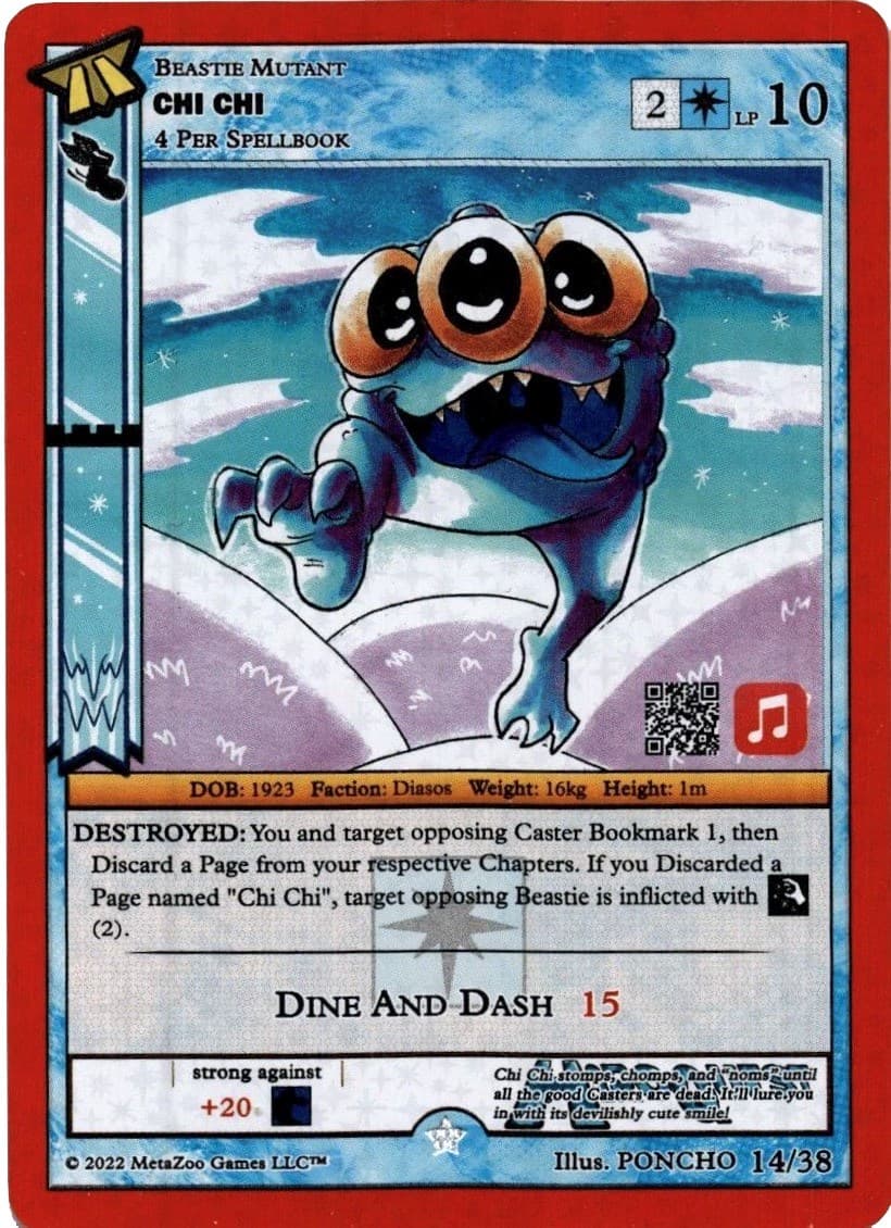 Chi Chi (Apple Music) — Hiroquest 2.0 card