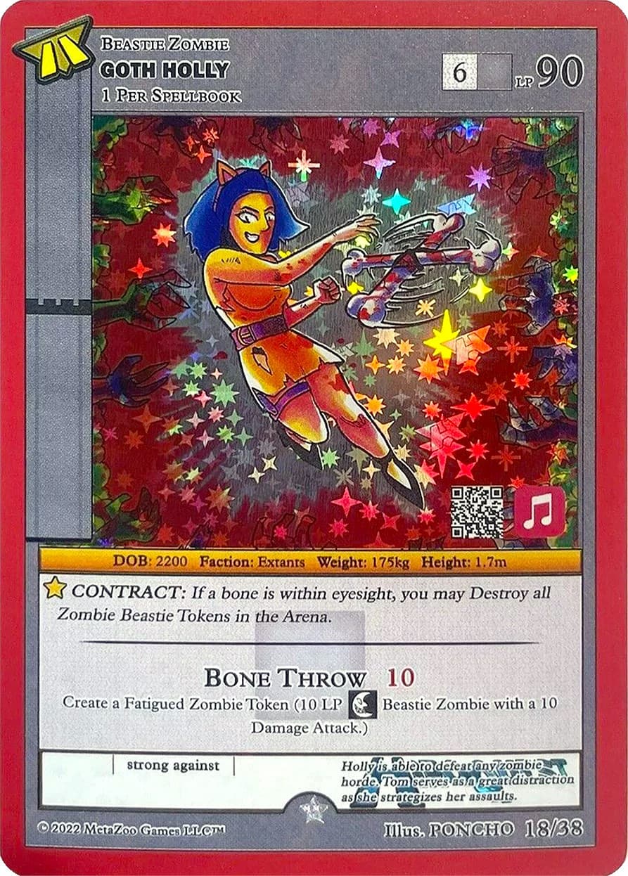 Goth Holly (Apple Music) — Hiroquest 2.0 card
