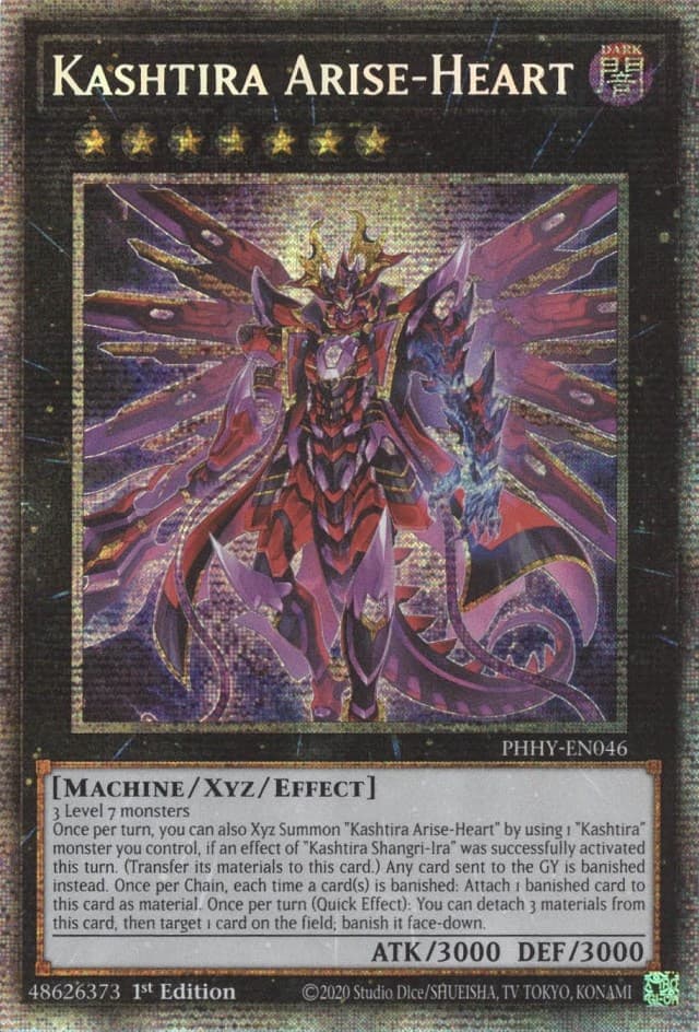 Kashtira Arise-Heart (Starlight Rare) — Photon Hypernova card