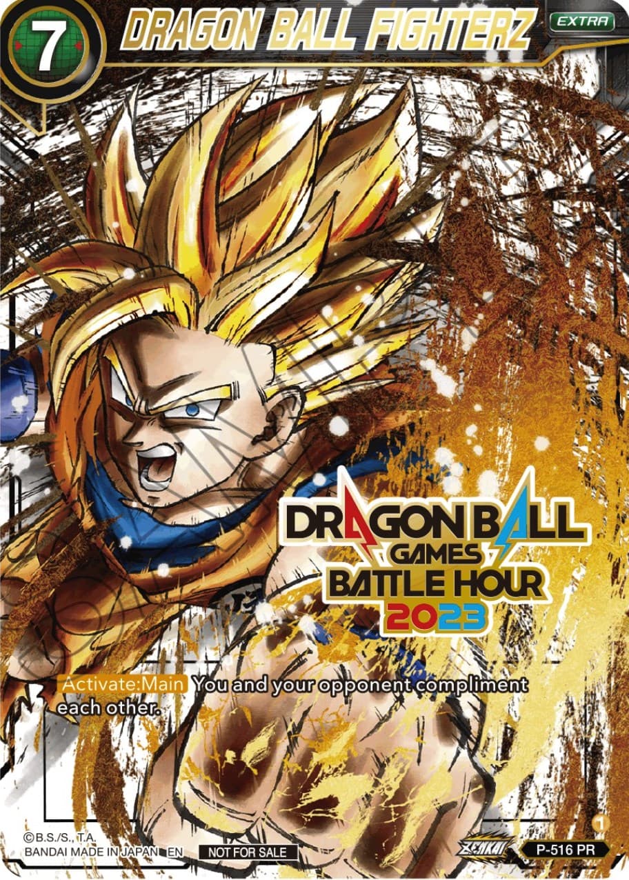 DRAGON BALL FIGHTERZ (Dragon Ball Games Battle Hour 2023 Promo Card Set) — Promotion Cards card