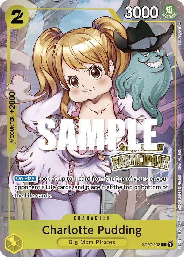 Charlotte Pudding (Online Regional 2023) [Participant] — One Piece Promotion Cards card