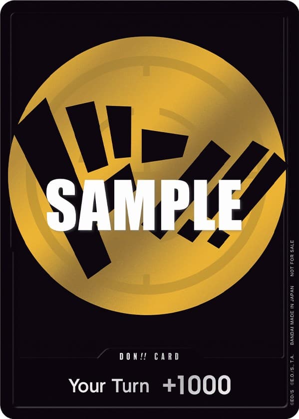 DON!! Card (Yellow) — One Piece Promotion Cards card