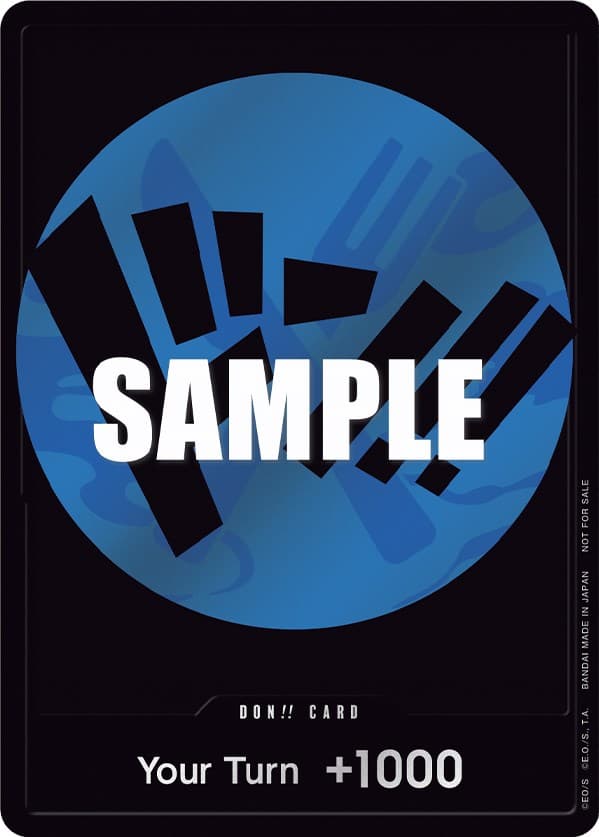 DON!! Card (Blue) — One Piece Promotion Cards card