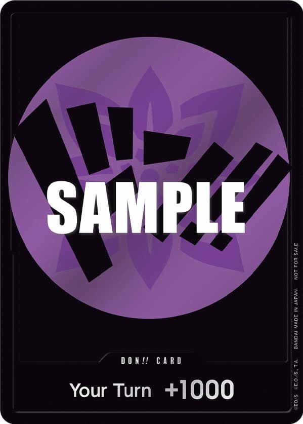 DON!! Card (Purple) — One Piece Promotion Cards card