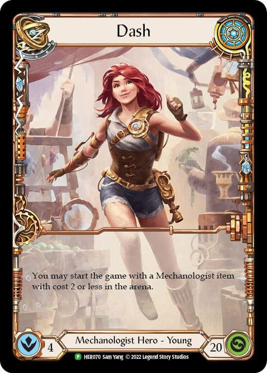 Dash - HER070 — Flesh and Blood: Promo Cards card