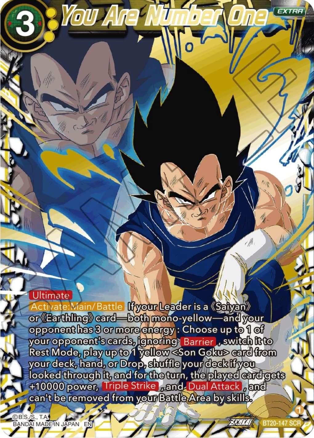 You Are Number One — Power Absorbed card