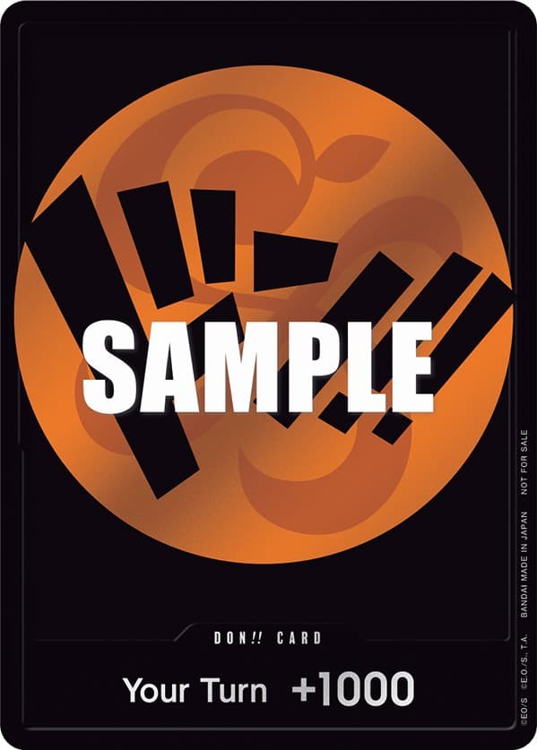 DON!! Card (Orange) — One Piece Promotion Cards card