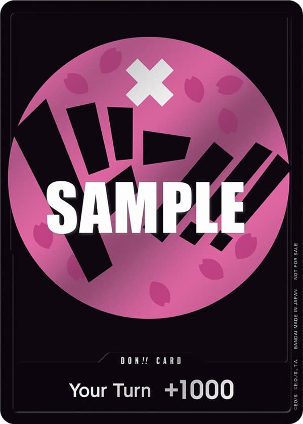 DON!! Card (Pink) — One Piece Promotion Cards card