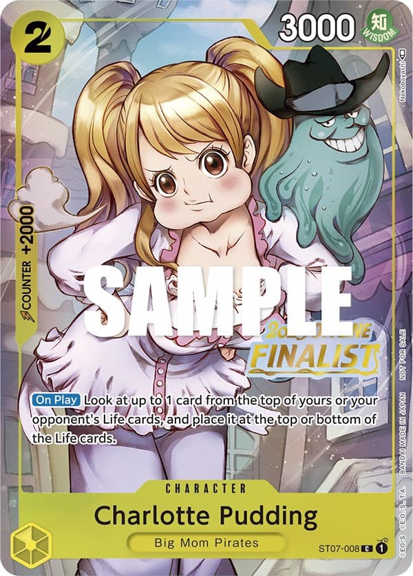 Charlotte Pudding (Offline Regional 2023) [Finalist] — One Piece Promotion Cards card