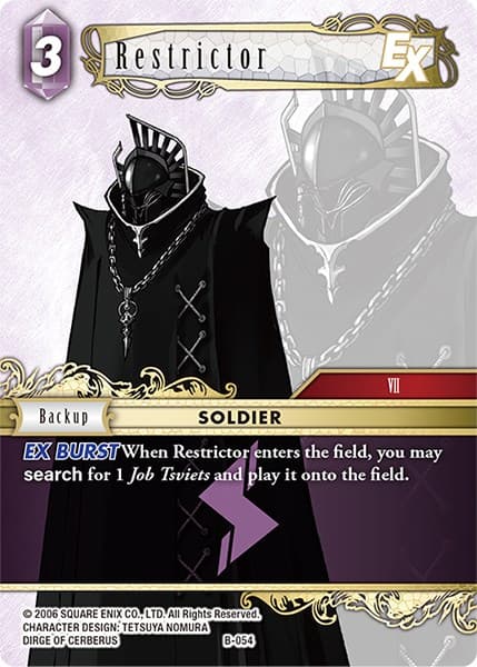 Restrictor EX — Boss Deck: Final Fantasy VII card