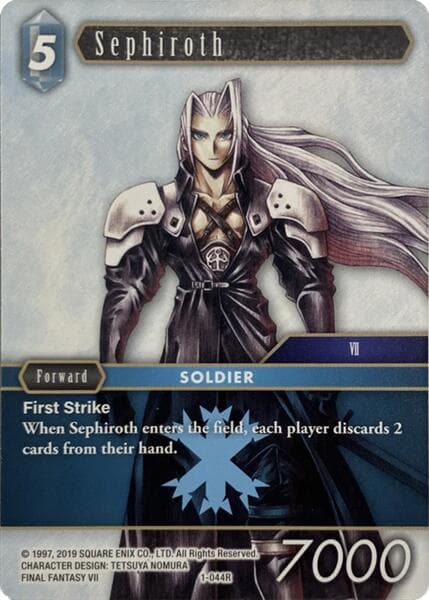 Sephiroth (1-044R) — Deck Exclusive Cards card