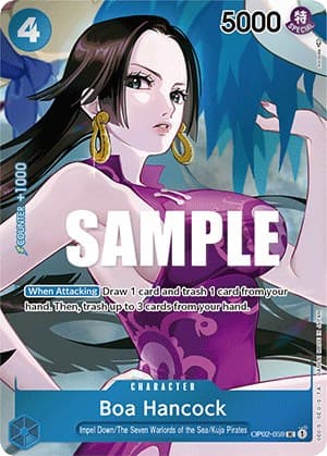 Boa Hancock (Box Topper) — Paramount War card
