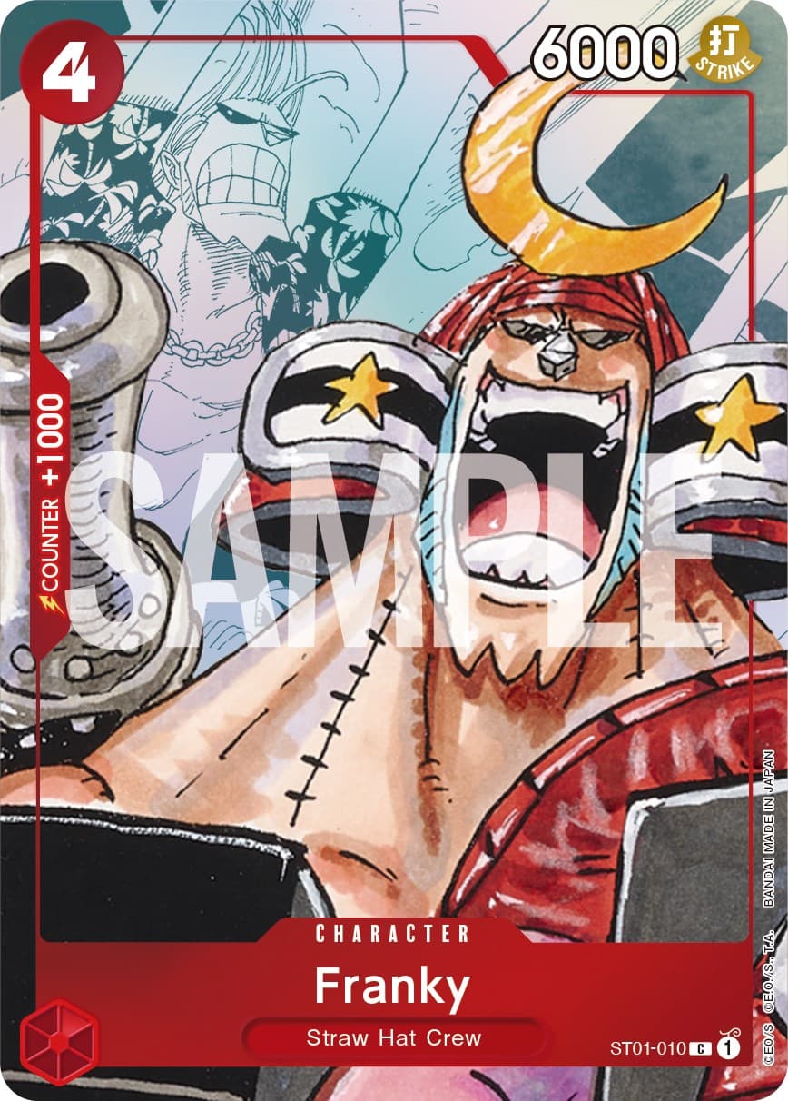 Franky - ST01-010 (Alternate Art) — One Piece Promotion Cards card
