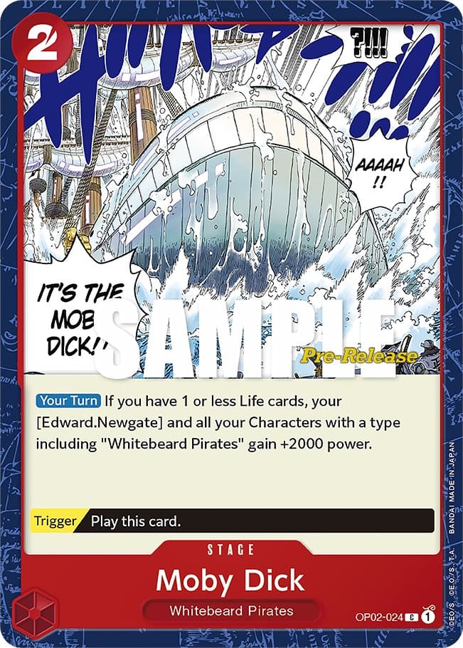 Moby Dick — Paramount War Pre-Release Cards card