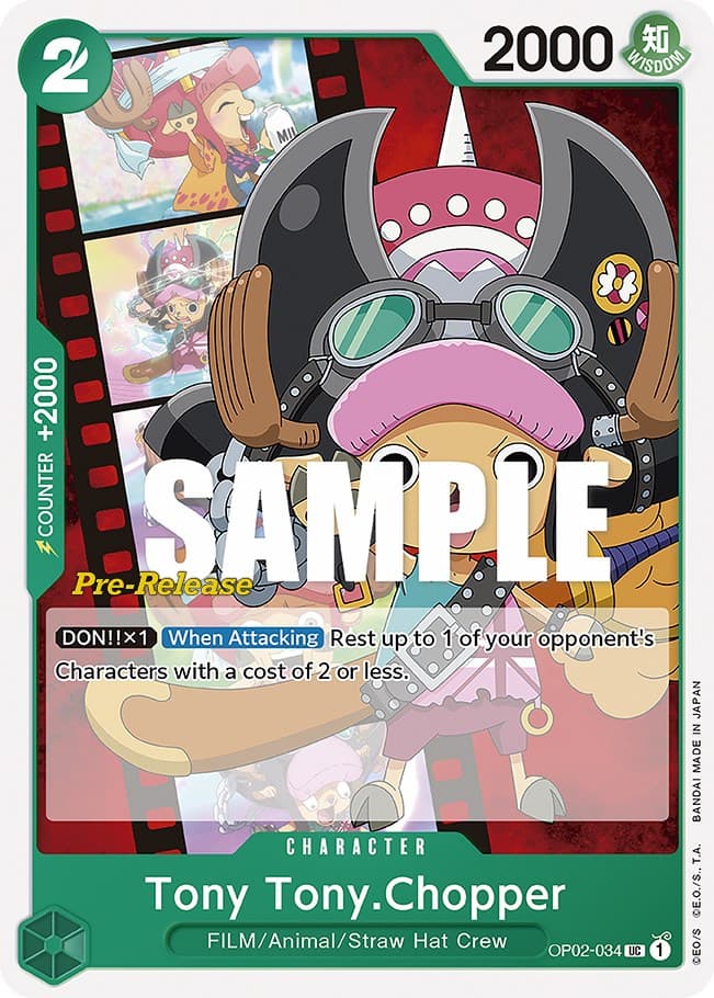 Tony Tony.Chopper — Paramount War Pre-Release Cards card