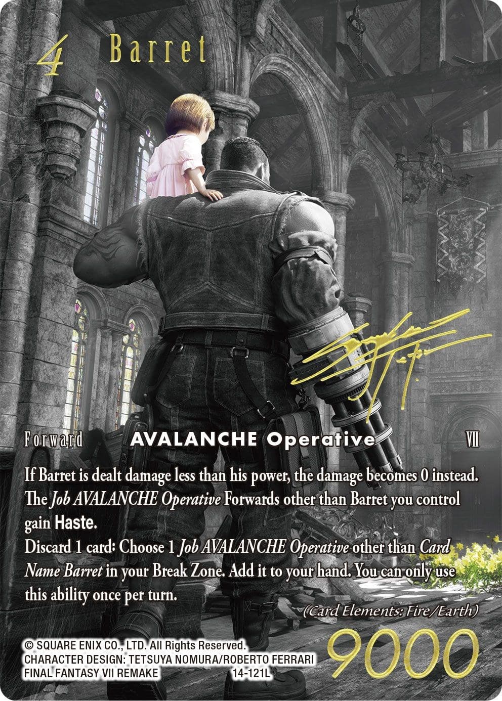 Barret (Noir Promo) — FF: Promo Cards card