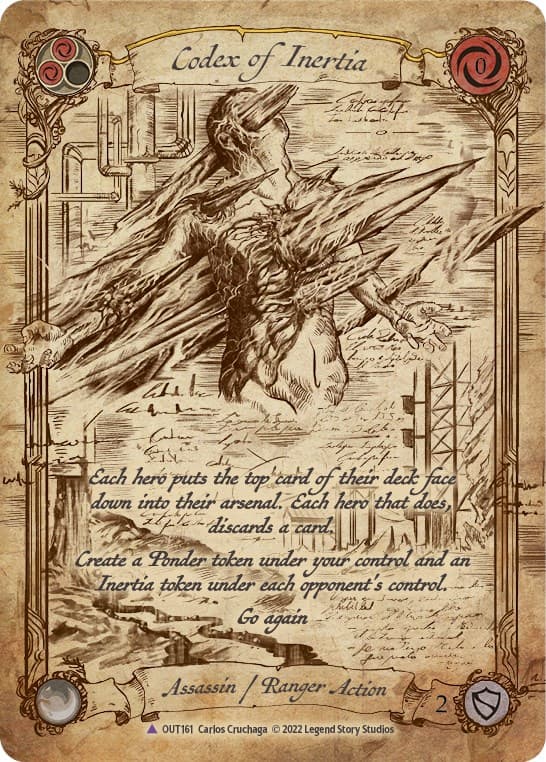 Codex of Inertia (Marvel) — Outsiders card