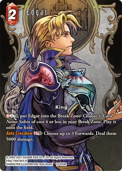 Edgar (Full Art) — From Nightmares card