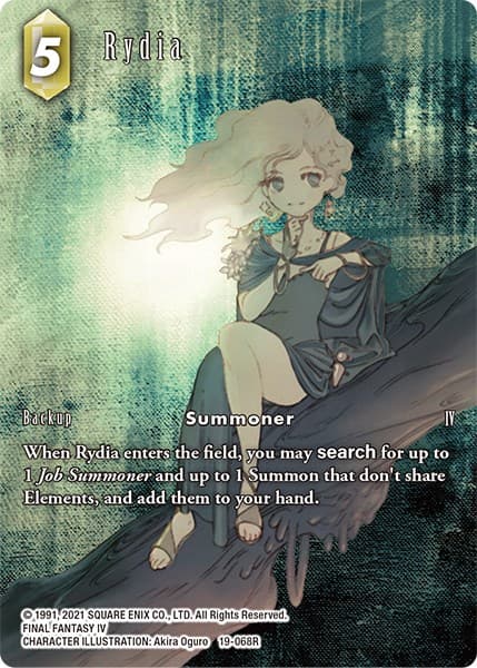 Rydia (Full Art) — From Nightmares card