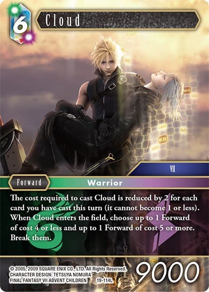 Cloud — From Nightmares card