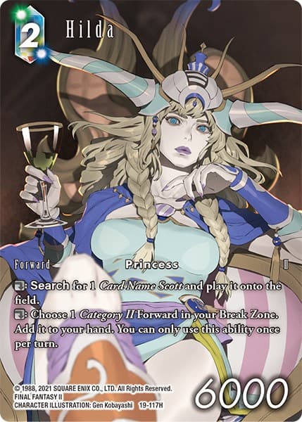 Hilda (Full Art) — From Nightmares card