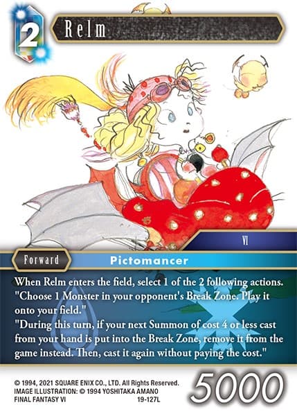 Relm — From Nightmares card