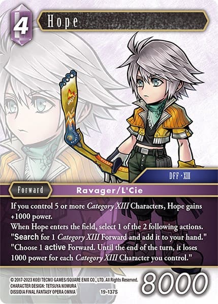 Hope — From Nightmares card