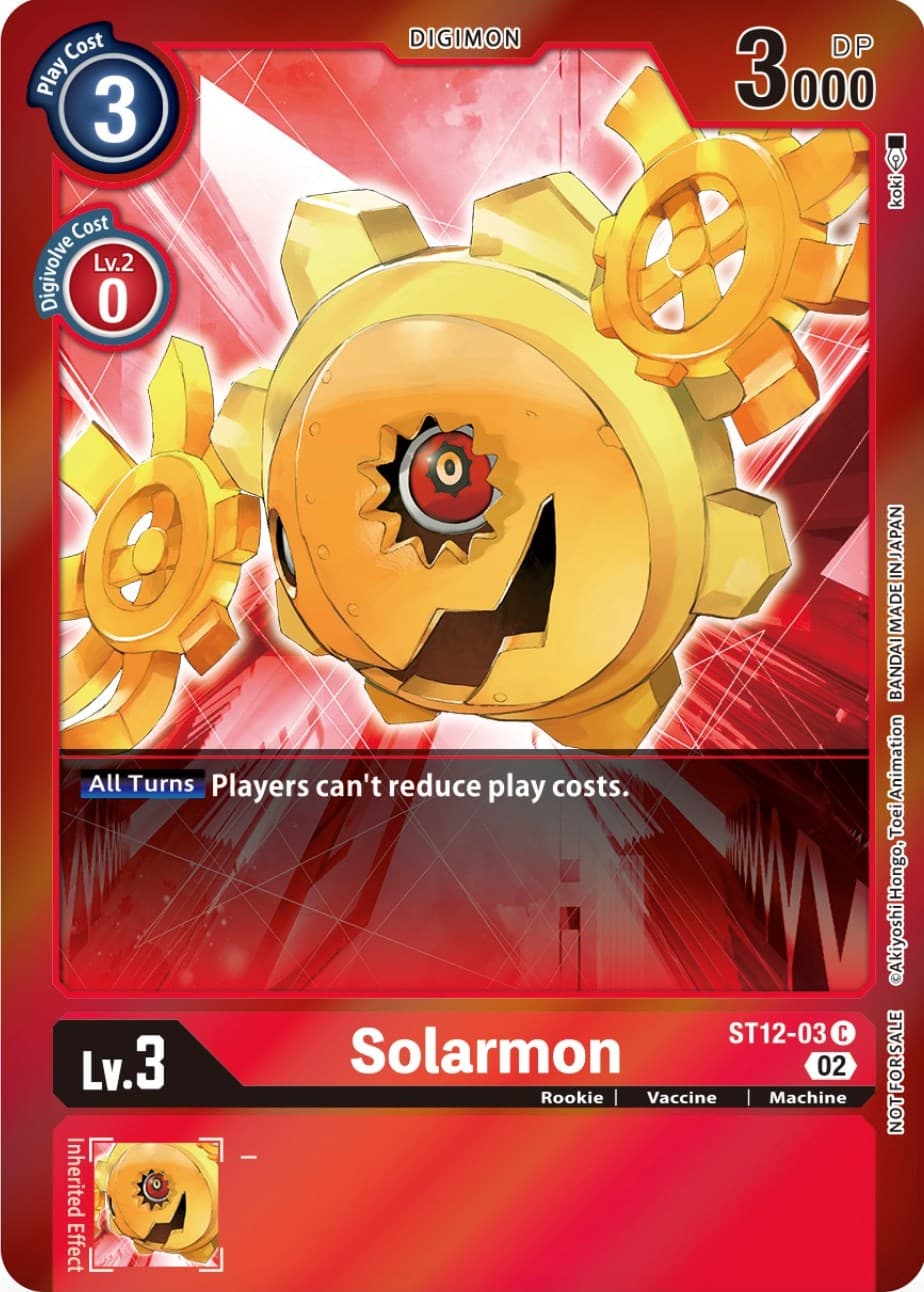 Solarmon (Event Pack 4) — Starter Deck 12: Jesmon card
