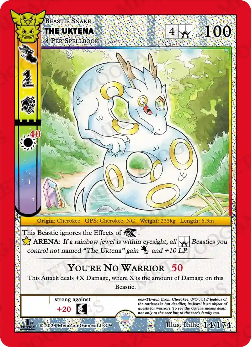 The Uktena — Native: First Edition card