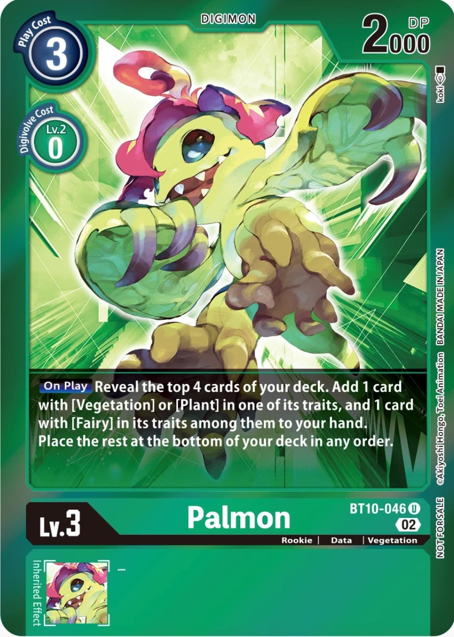 Palmon (Event Pack 4) — Xros Encounter card