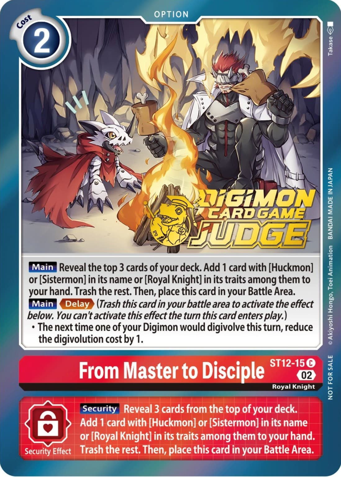 From Master to Disciple (Judge Pack 3) — Starter Deck 12: Jesmon card