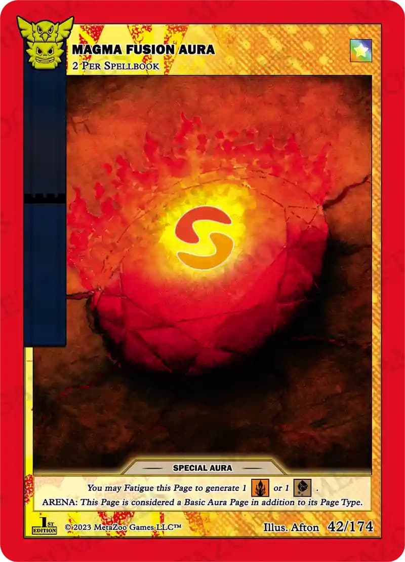 Magma Fusion Aura — Native: First Edition card