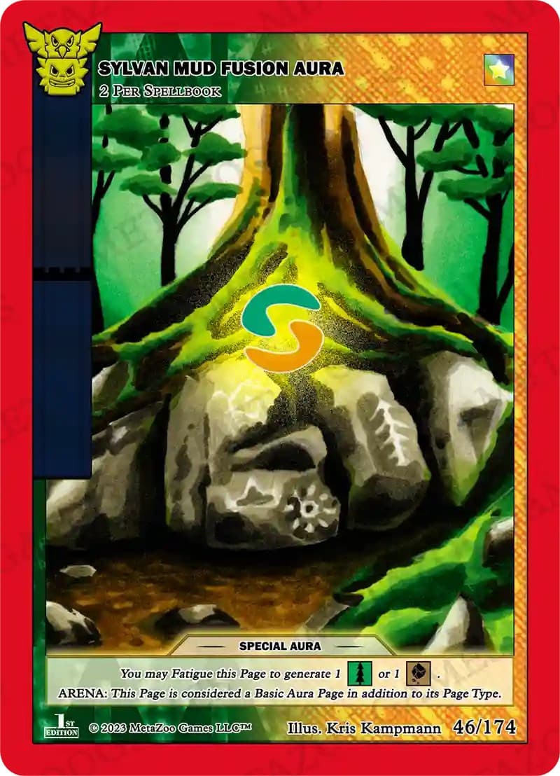 Sylvan Mud Fusion Aura — Native: First Edition card