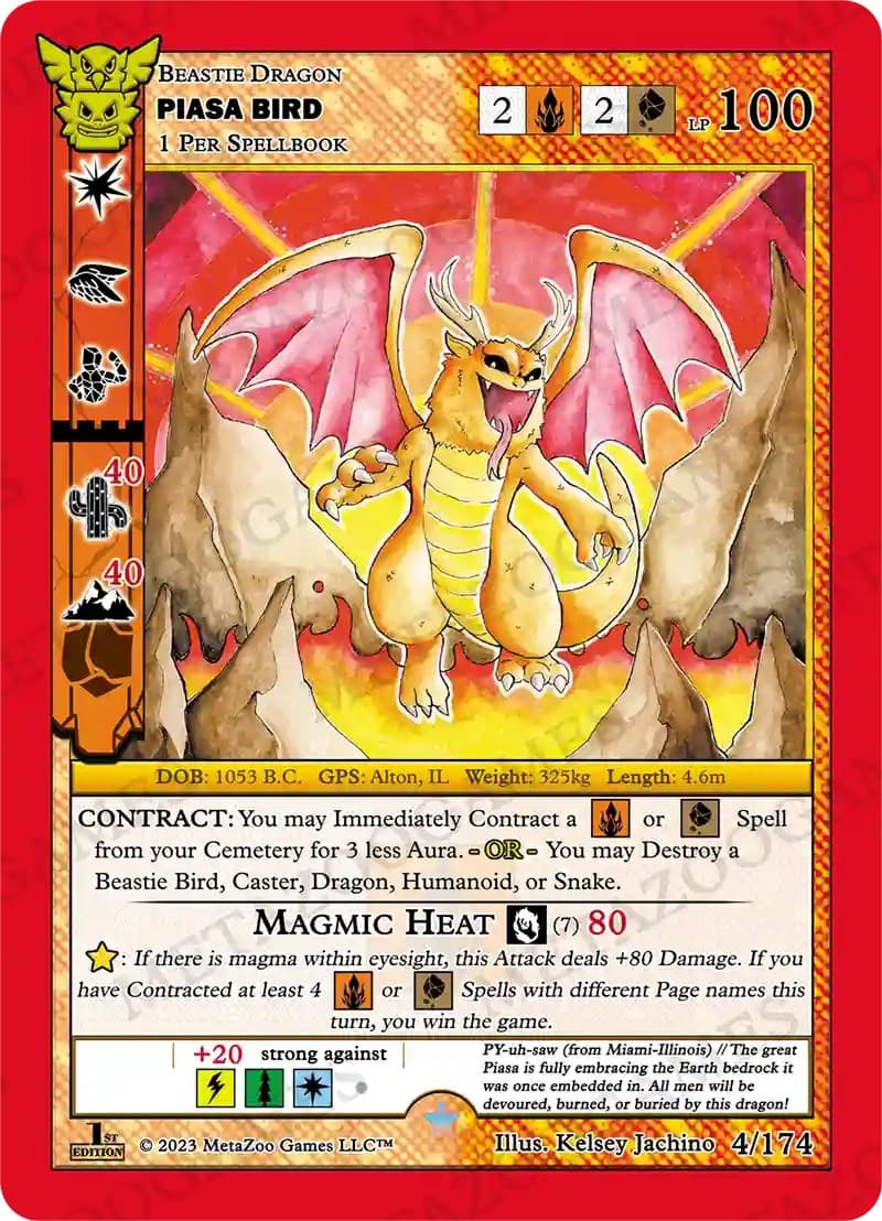 Piasa Bird — Native: First Edition card