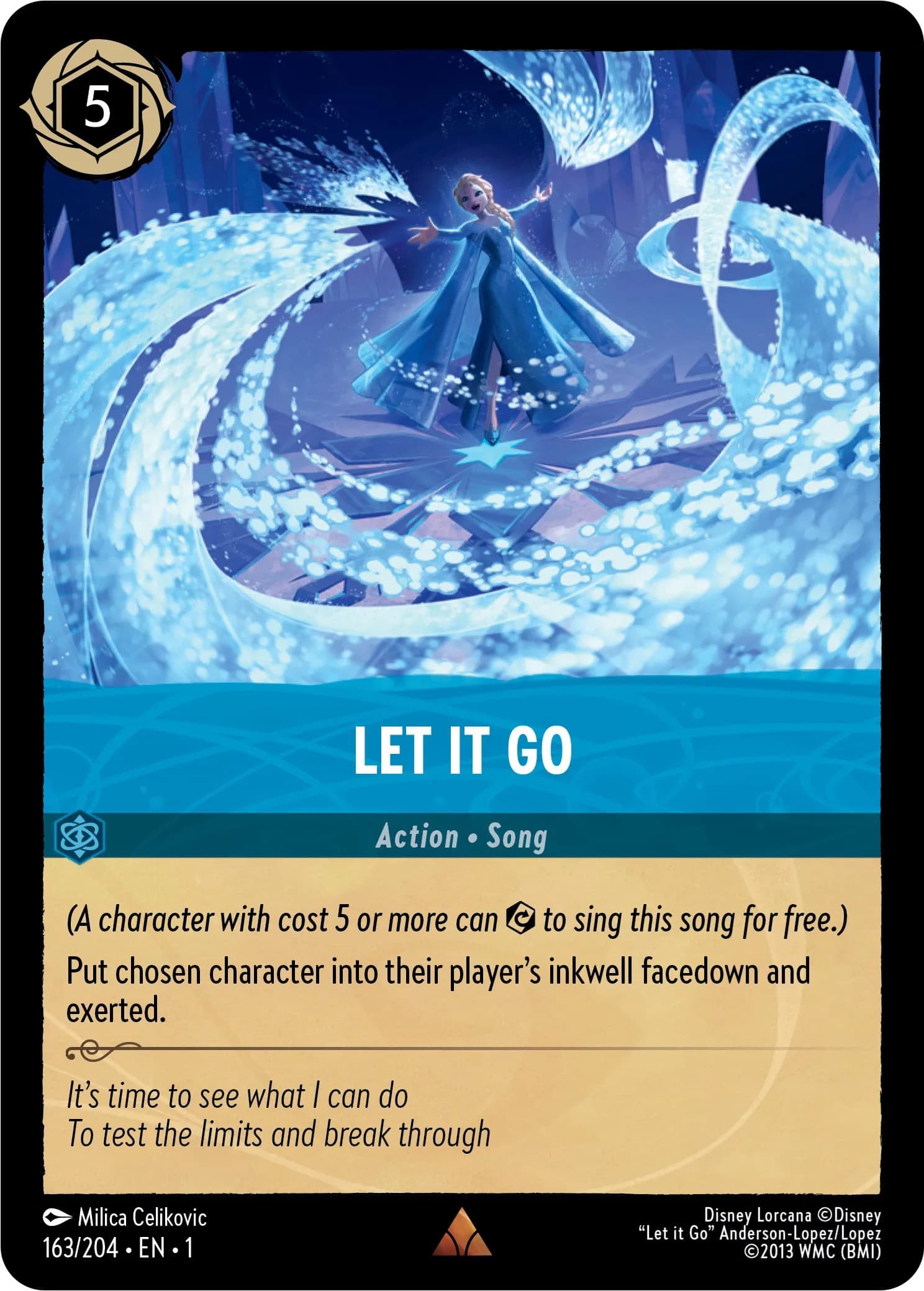 Let It Go — The First Chapter card
