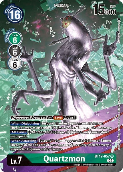 Quartzmon (Alternate Art) — Across Time card