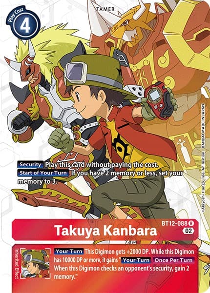 Takuya Kanbara (Alternate Art) — Across Time card