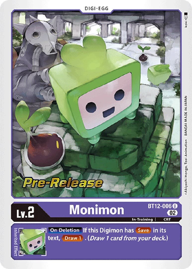 Monimon — Across Time Pre-Release Cards card
