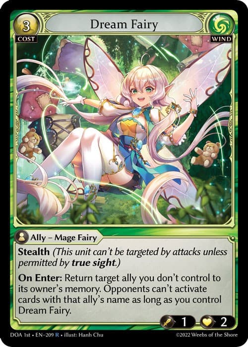 Dream Fairy — Dawn of Ashes 1st Edition card