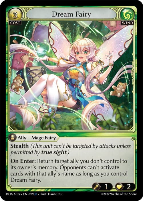 Dream Fairy — Dawn of Ashes Alter Edition card