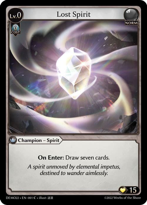 Lost Spirit — 2022 Demo Deck card