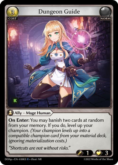 Dungeon Guide (KS) — Dawn of Ashes Prelude card
