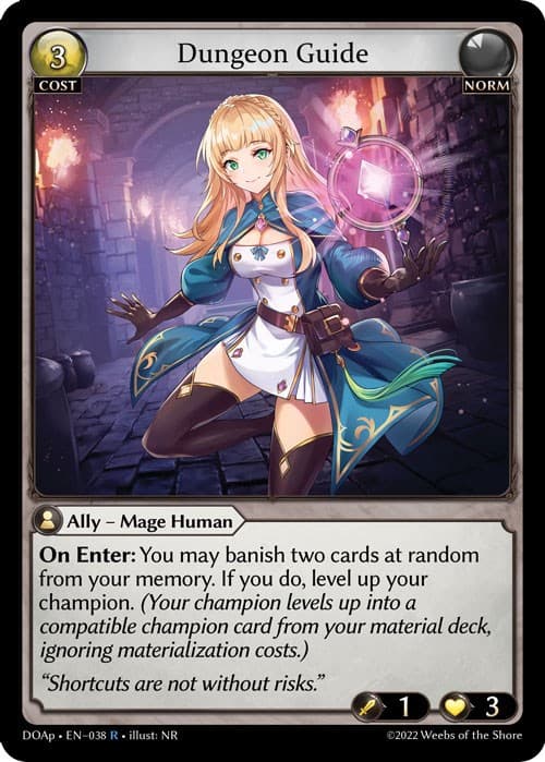 Dungeon Guide — Dawn of Ashes Prelude card