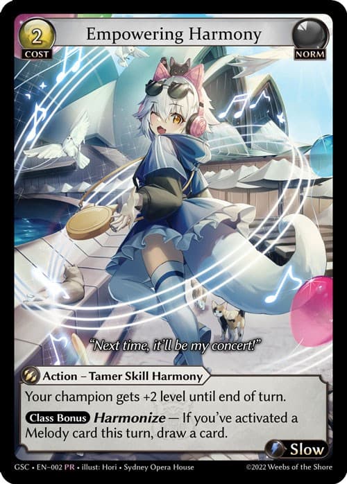 Empowering Harmony — Promotional Cards card