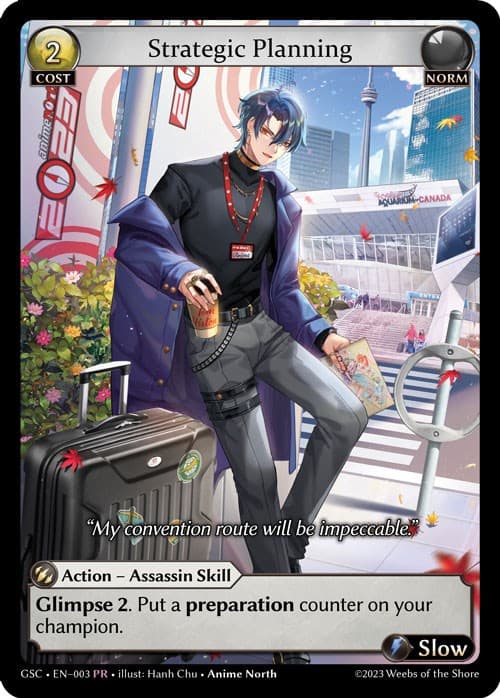 Strategic Planning — Promotional Cards card
