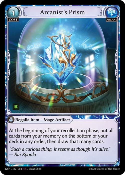 Arcanist's Prism — Kickstarter Promotional Cards card