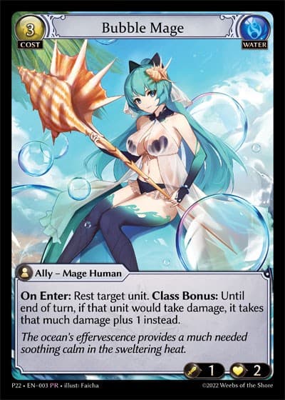 Bubble Mage — Promotional Cards card