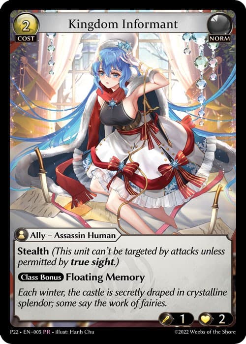 Kingdom Informant — Promotional Cards card